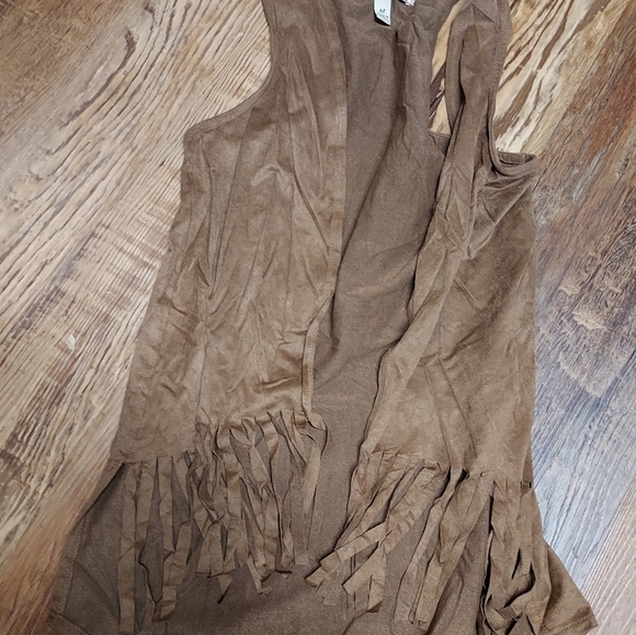 Speechless Other - Speechless fringe vest med brown